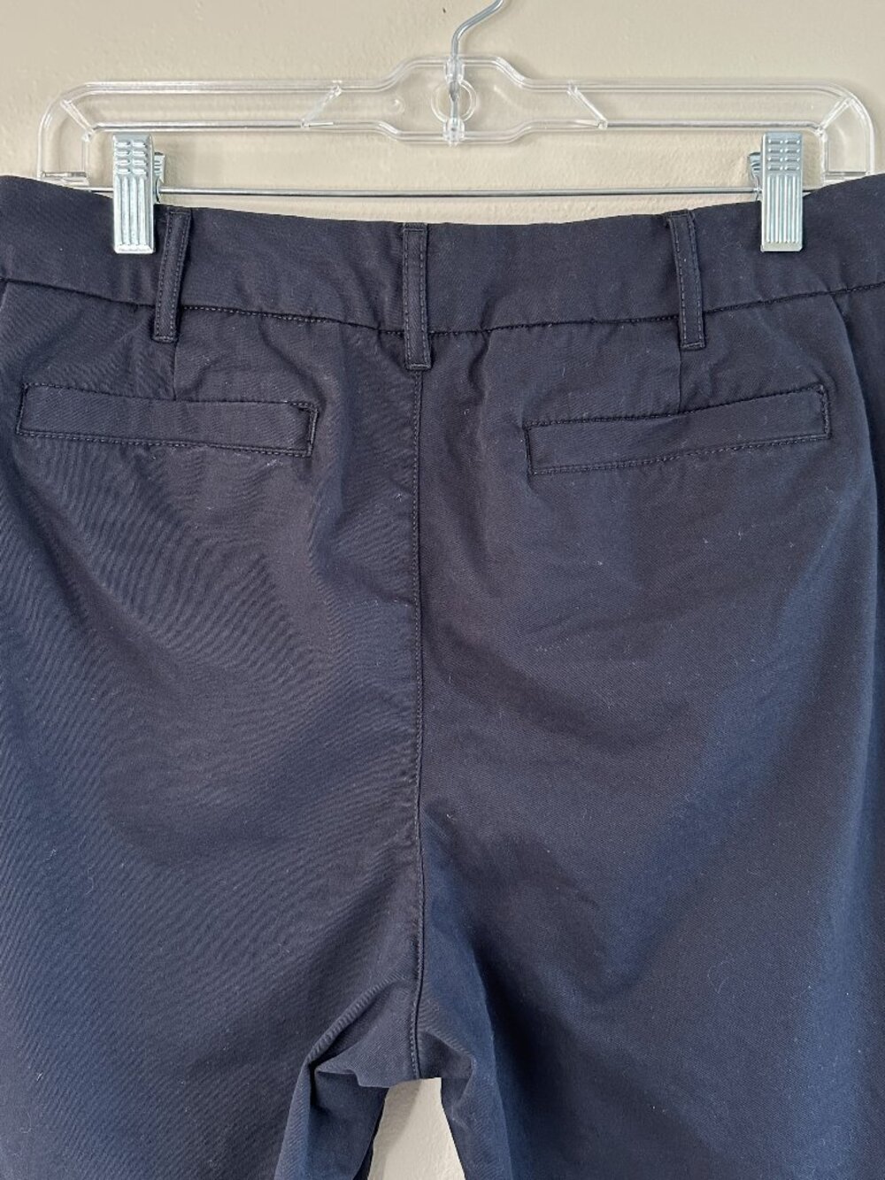 Quince Black Organic Stretch Cotton Chino Bermuda Shorts, 10, Minimalist Coastal - Picture 6 of 9